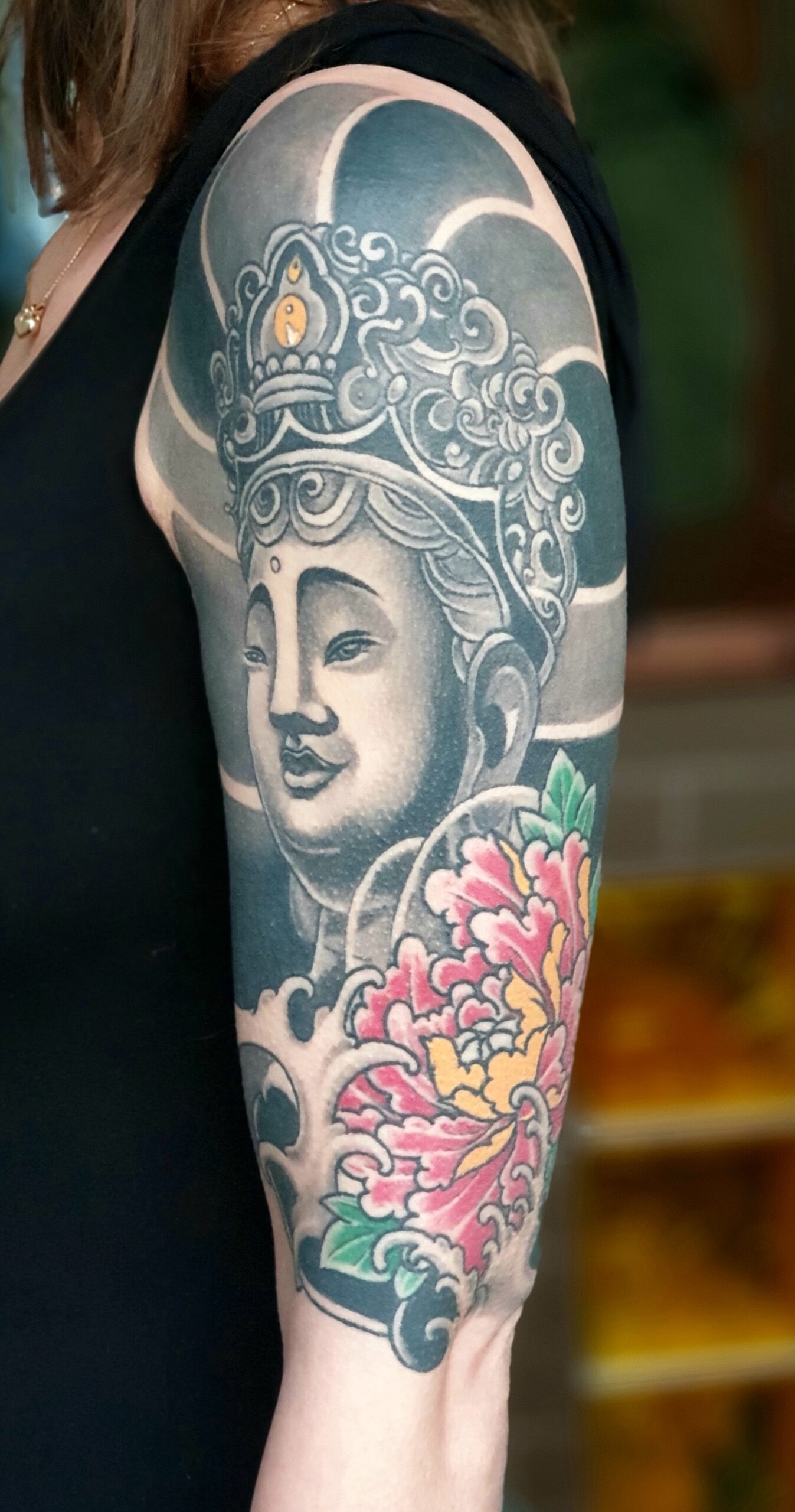 Tatuaż Budda Guru Tattoo Wrocław