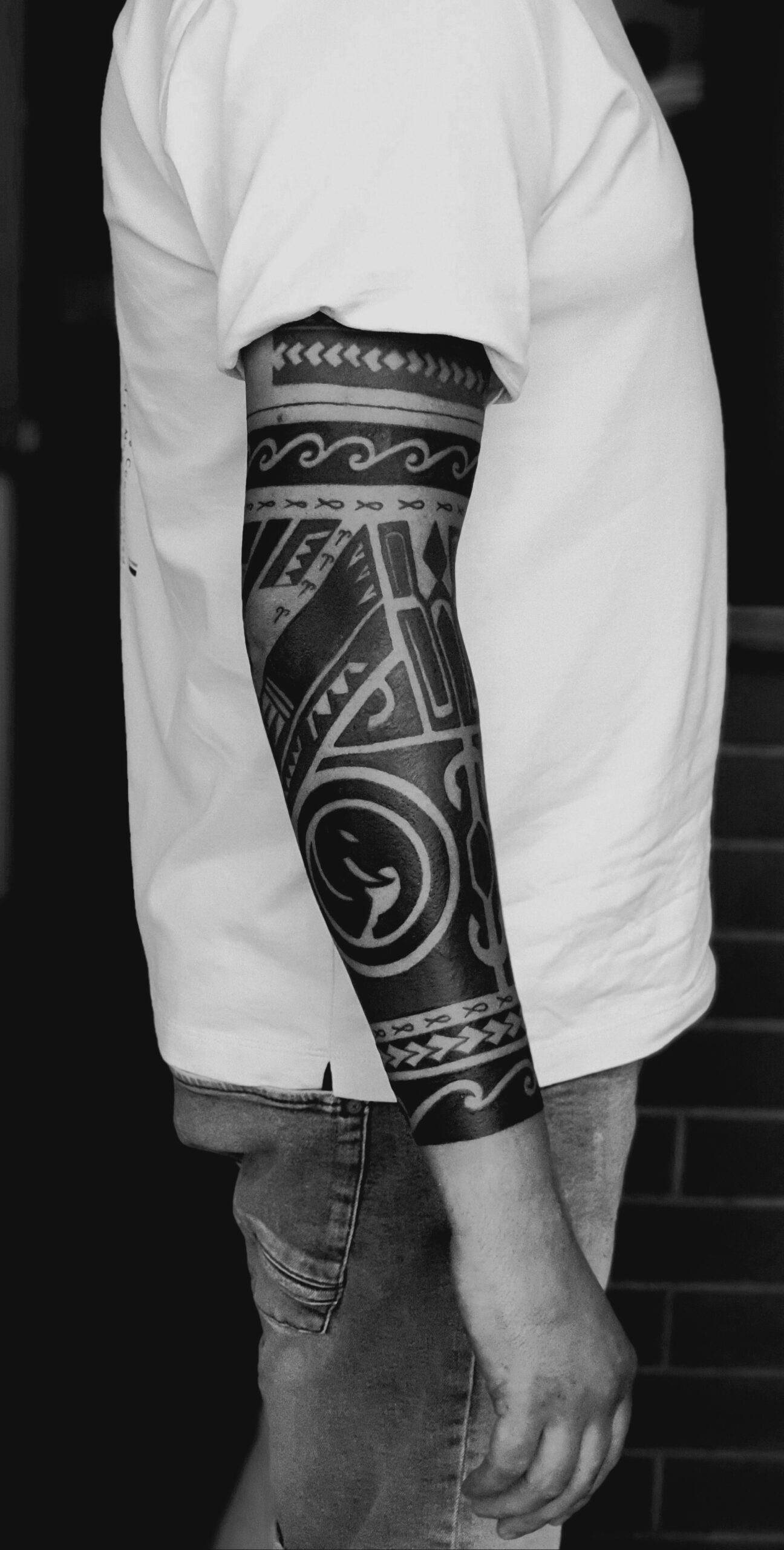 Tatuaż polinezyjski Wrocław Guru Tattoo
