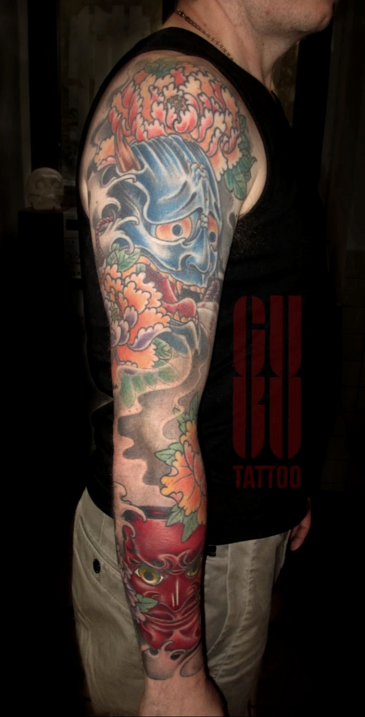Tatuaże japońskie Wrocław Guru Tattoo