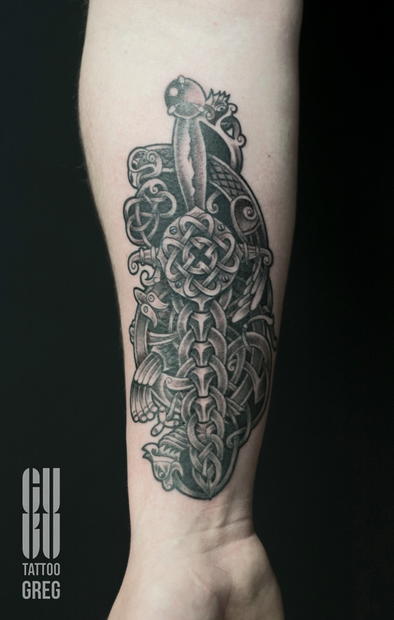 Tatuaże celtyckie Wrocław Guru Tattoo
